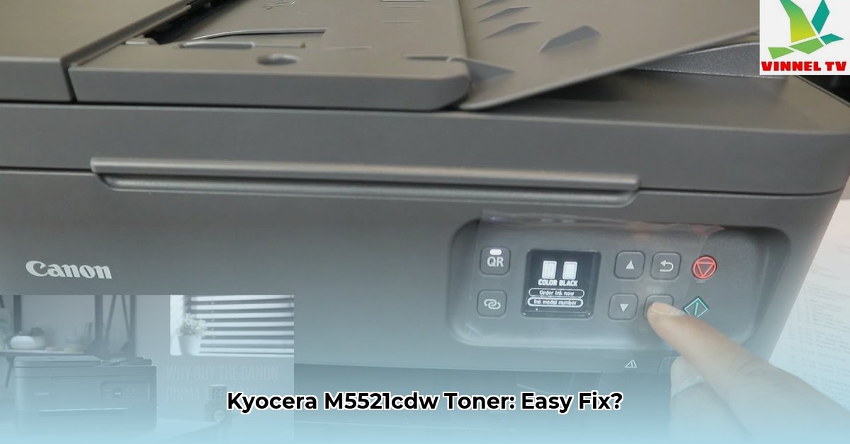 how-to-check-toner-level-kyocera-m5521cdw-printer